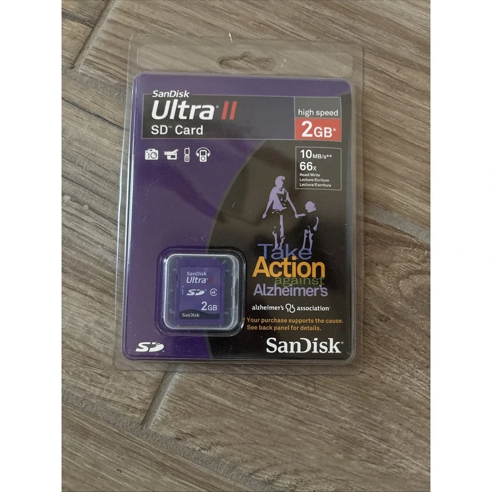 SanDisk Ultra II 2GB Memory Stick PRO Duo Card 15 MB/s - SDMSPDH-002G-A11